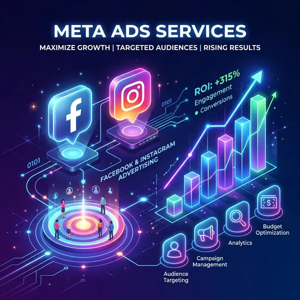 Digital marketer reviewing Meta Ads performance and audience targeting data